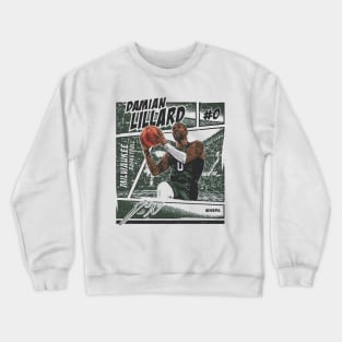 Damian Lillard Milwaukee Comic Crewneck Sweatshirt